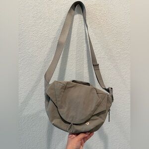 Lululemon Athletica Tan Crossbody Bag